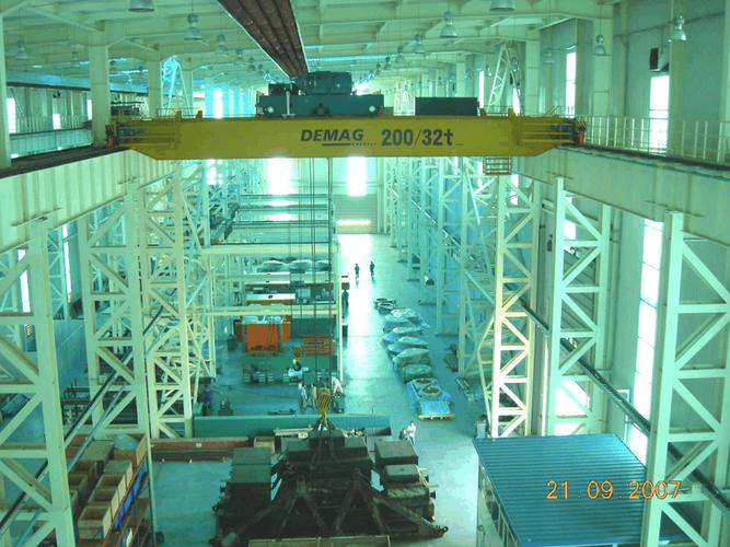 2吨欧式葫芦桥式起重机车间工厂专用行吊